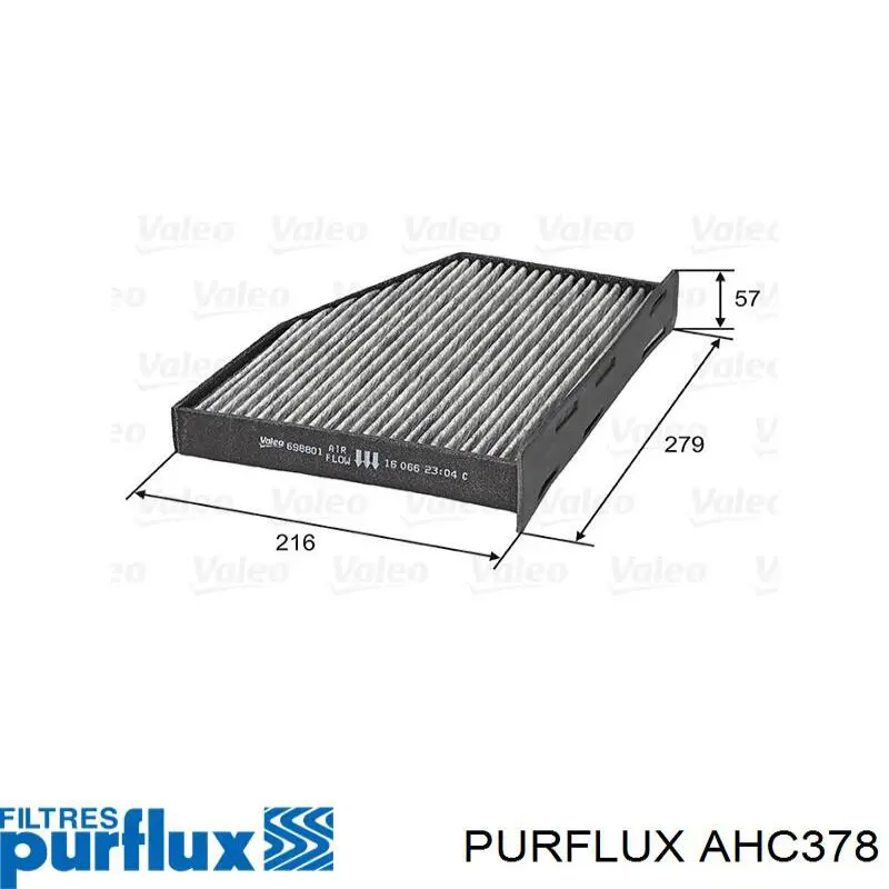Воздушный фильтр салона Purflux AHC378