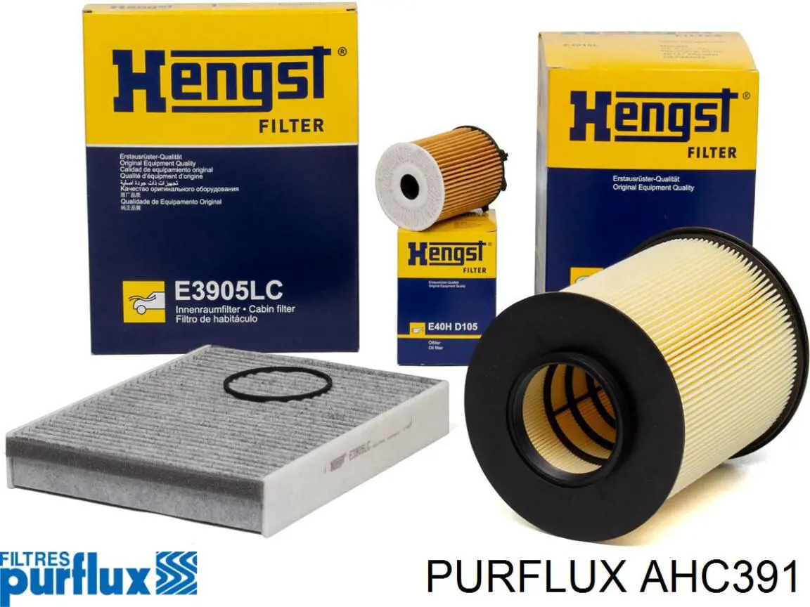 Купить AHC391 Purflux Фильтр салона угольный