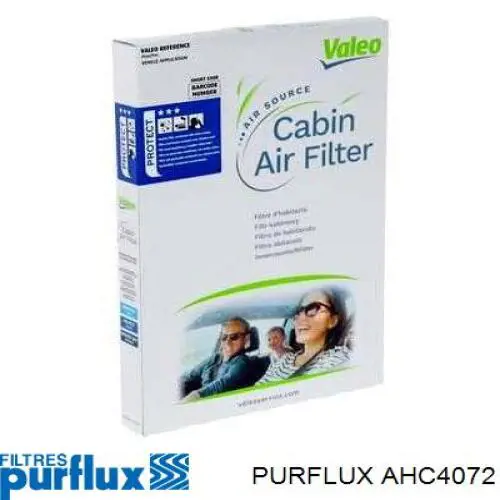 AHC4072 Purflux Внутрисалонный фильтр