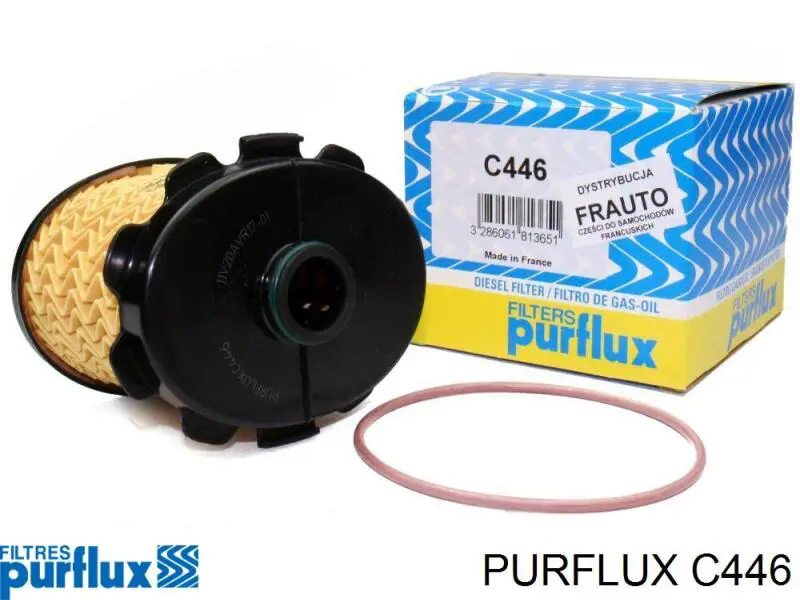 Filtro combustible C446 Purflux