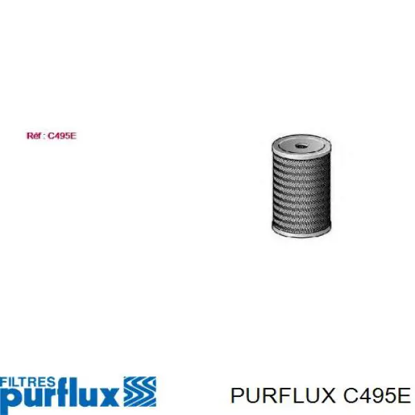 Фильтр тонкой очистки топлива Purflux C495E цена, от 9.04 USD