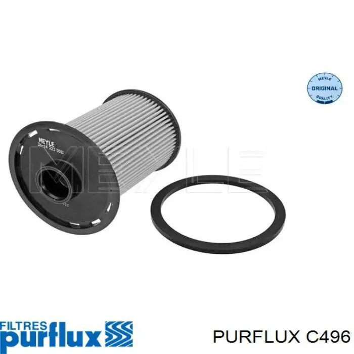 Топливный фильтр C496 Purflux