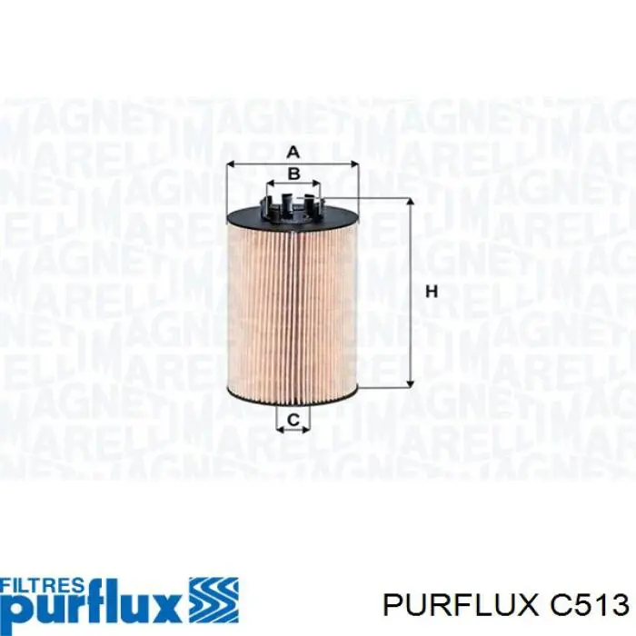 Топливный фильтр C513 Purflux