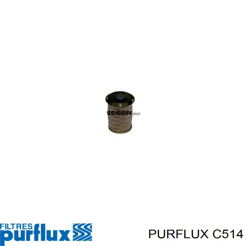 C514 Purflux Фильтр топлива