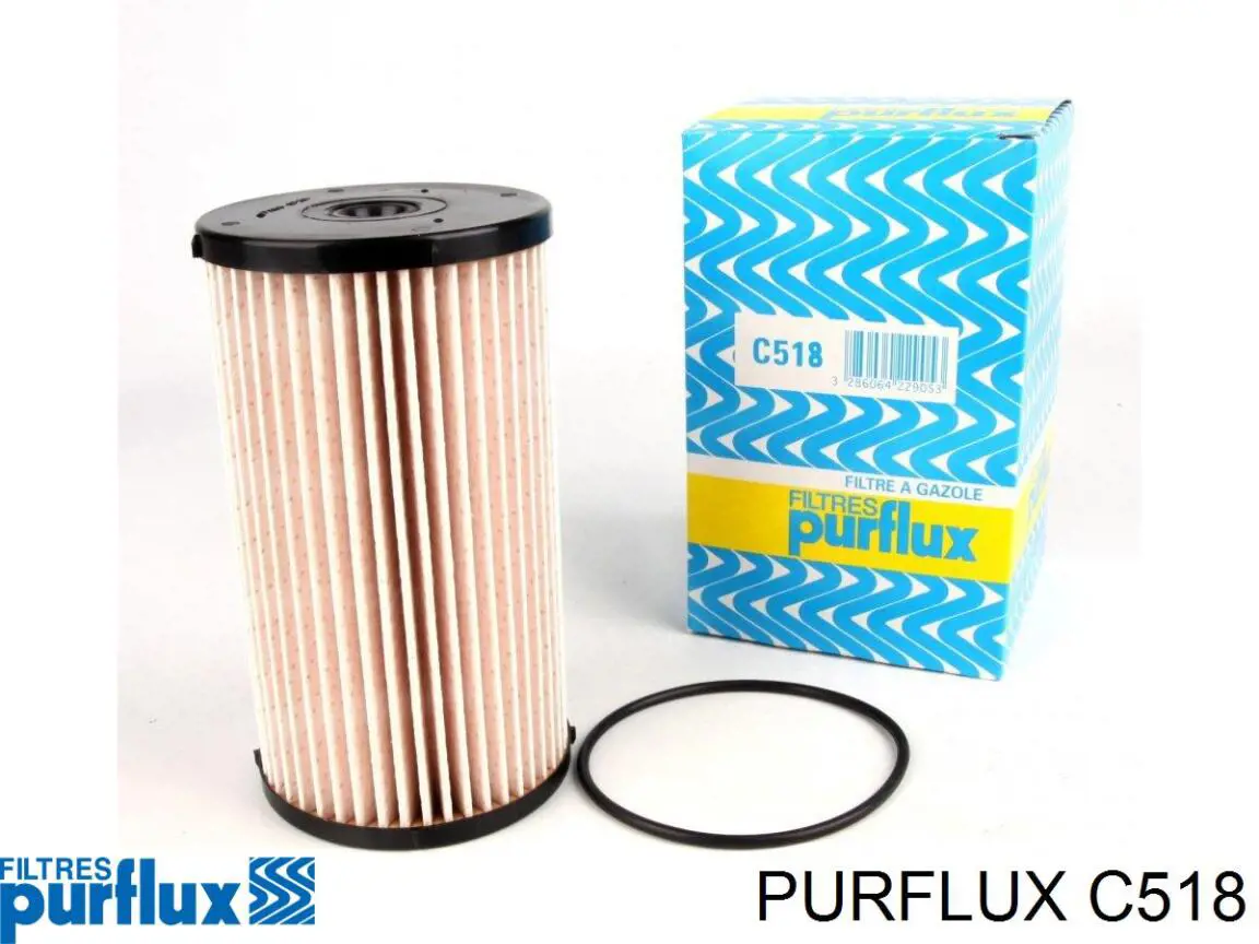 Filtro combustible C518 Purflux