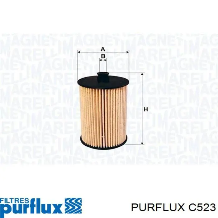 C523 Purflux Фильтр топлива