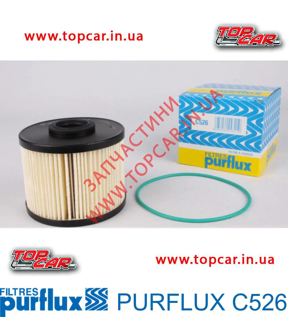 C526 Purflux Фильтр топлива