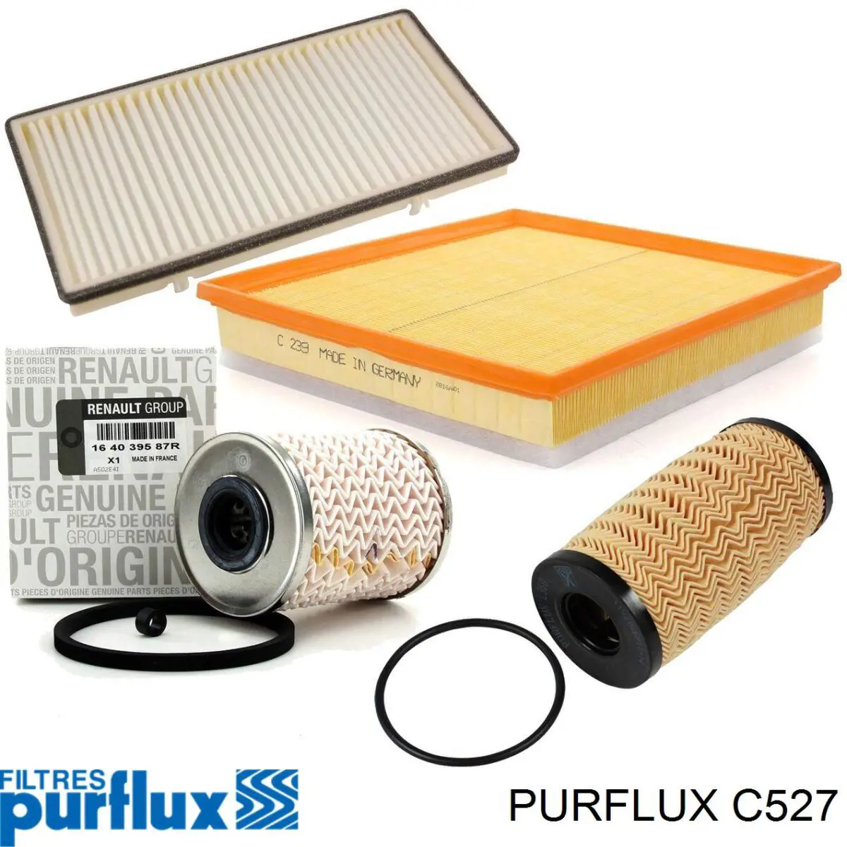 Фильтр тонкой очистки топлива Purflux C527 цена, от 8.71 USD