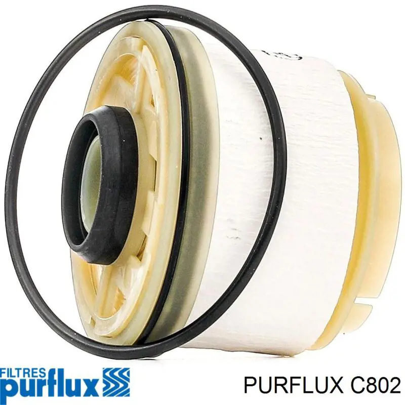 Filtro combustible C802 Purflux