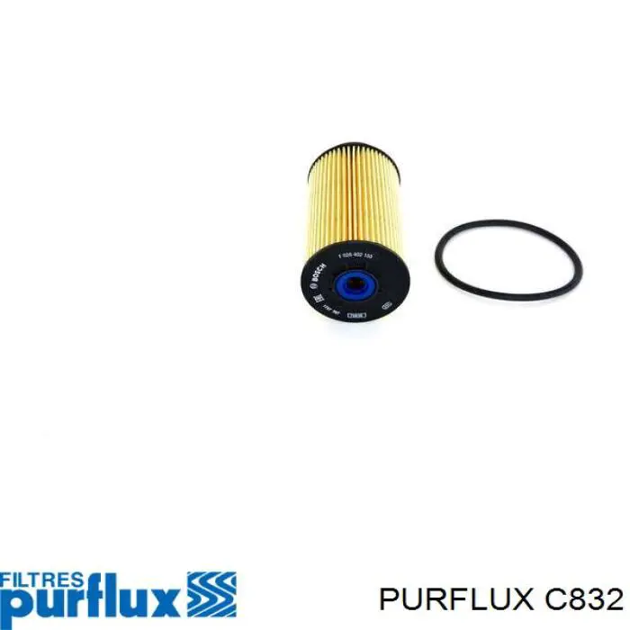 C832 Purflux Фильтр топлива