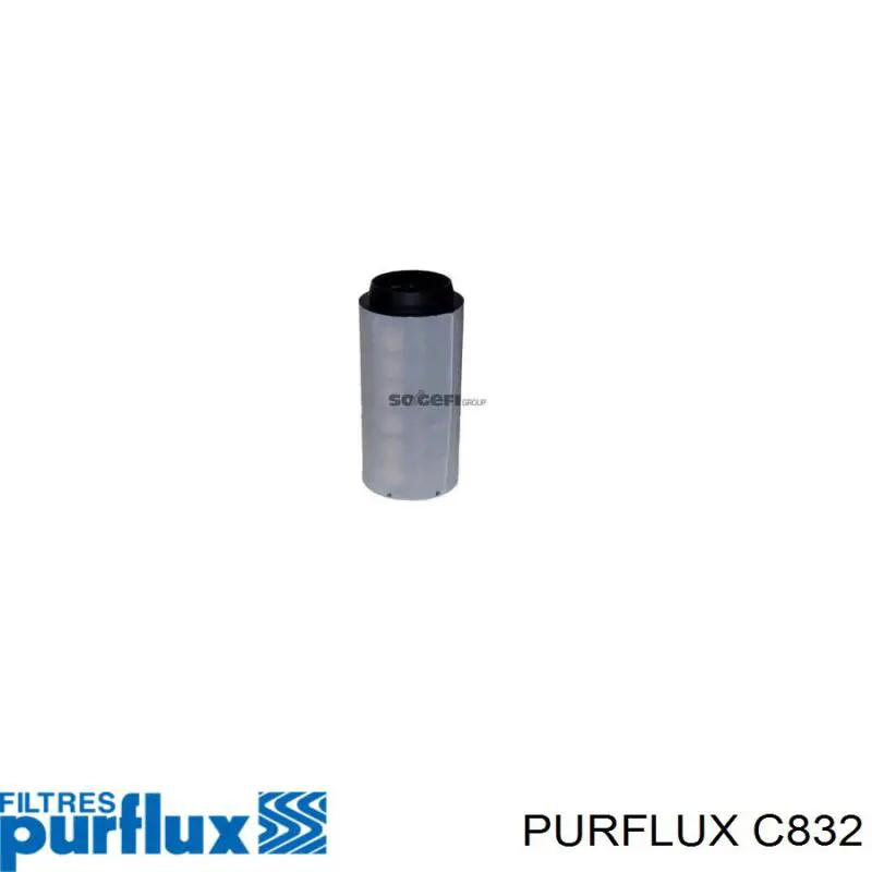 C832 Purflux filtro de combustível