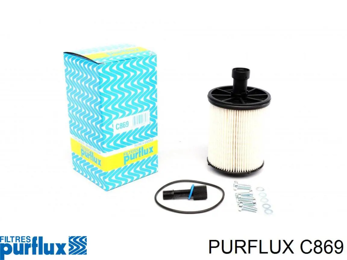 Купить C869 Purflux Фильтр-отстойник топлива грубой очистки