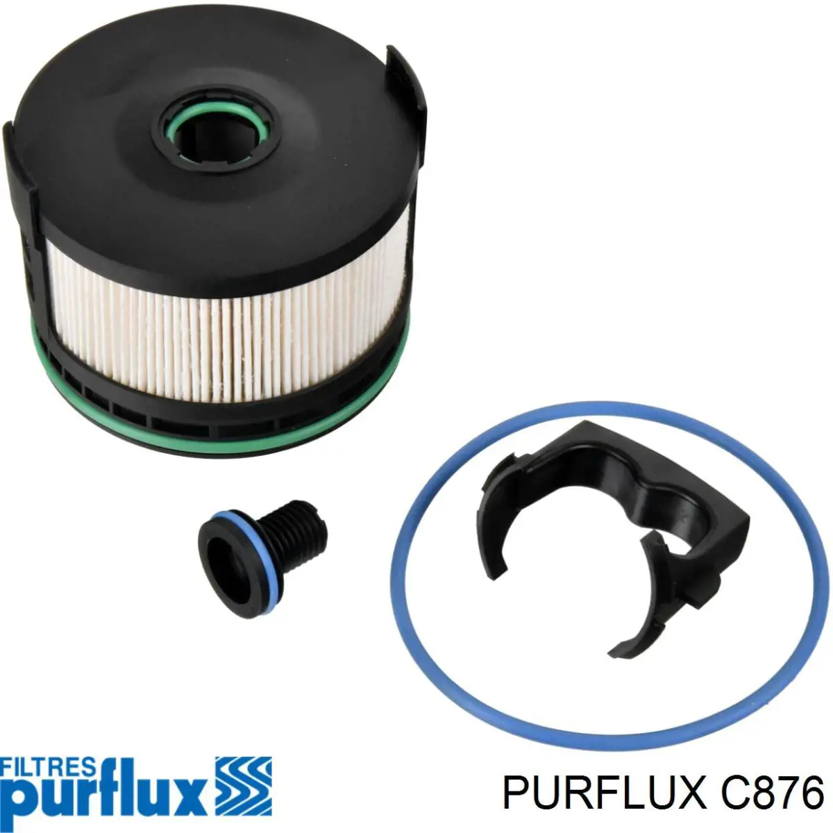 C876 Purflux filtro de combustível