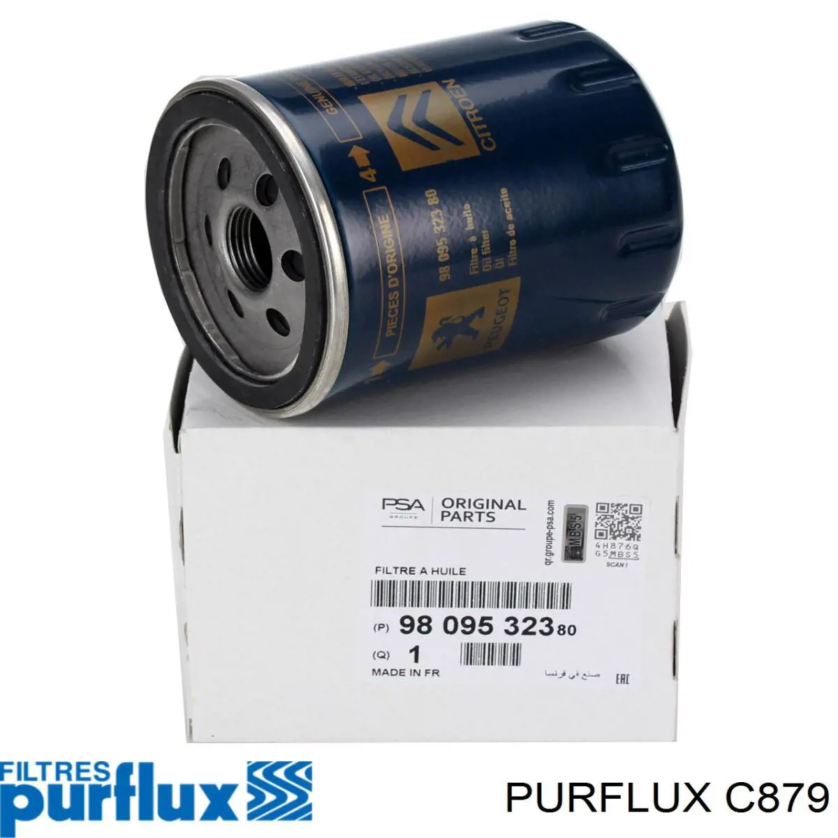 Топливный фильтр C879 Purflux