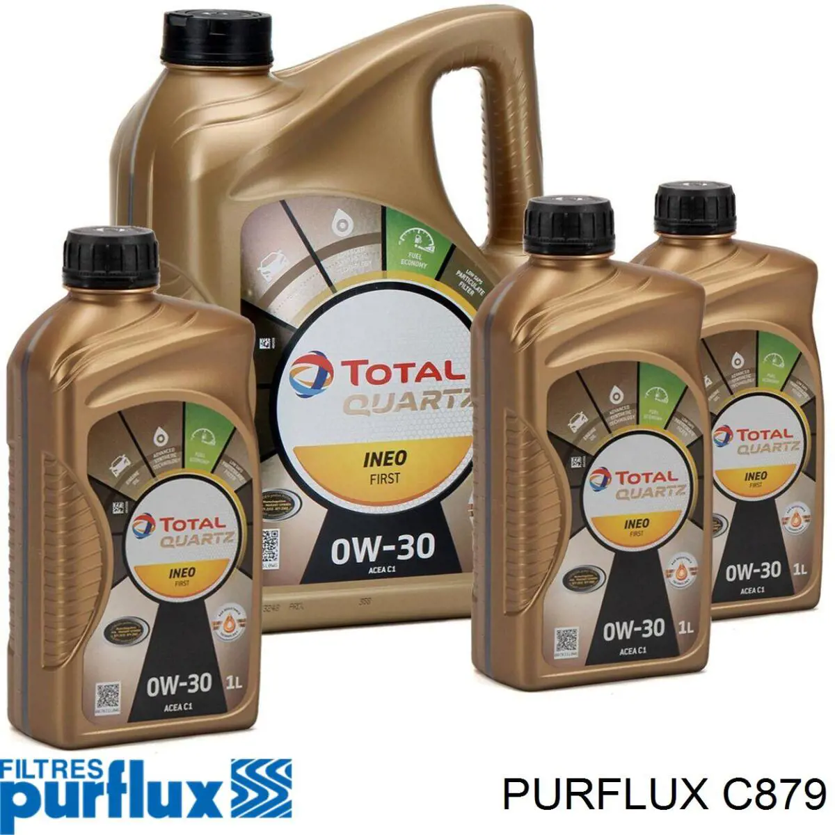 Купить C879 Purflux Фильтр-отстойник топлива грубой очистки