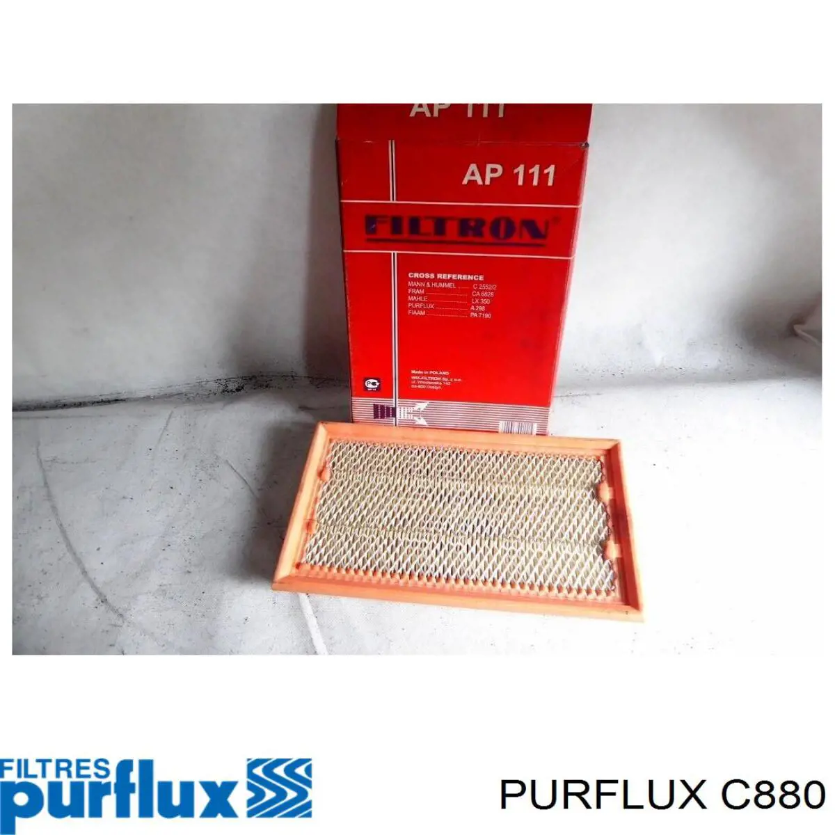 C880 Purflux Фильтр топлива
