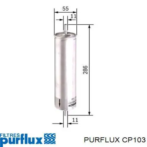 Фильтр тонкой очистки топлива Purflux CP103 цена, от 17.77 USD