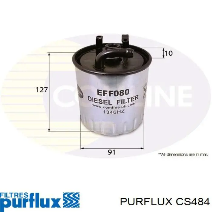 Фильтр тонкой очистки топлива Purflux CS484 цена, от 11.10 USD