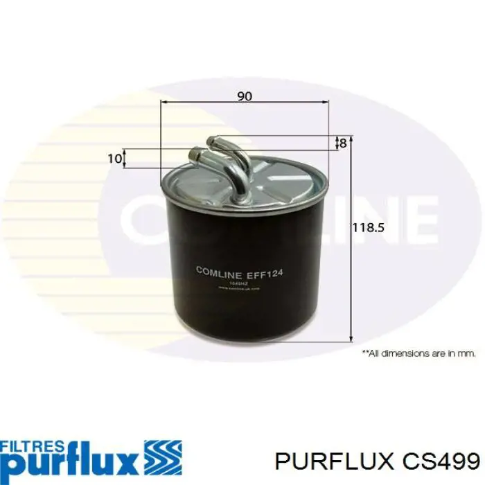 Топливный фильтр CS499 Purflux