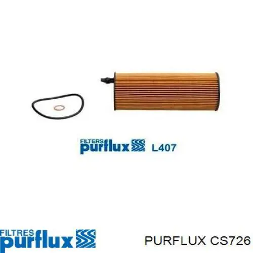 Топливный фильтр CS726 Purflux