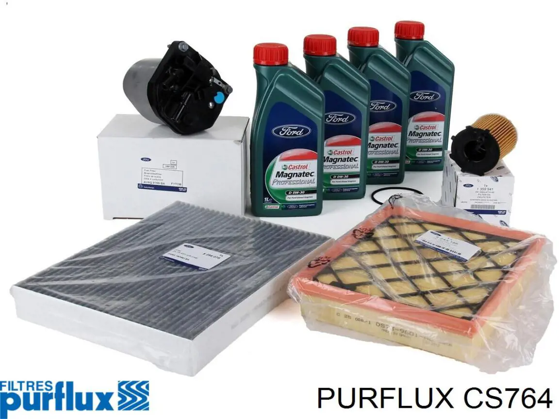 Купить CS764 Purflux Фильтр-отстойник топлива грубой очистки