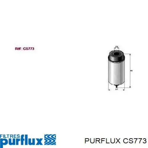 CS773 Purflux Фильтр топлива