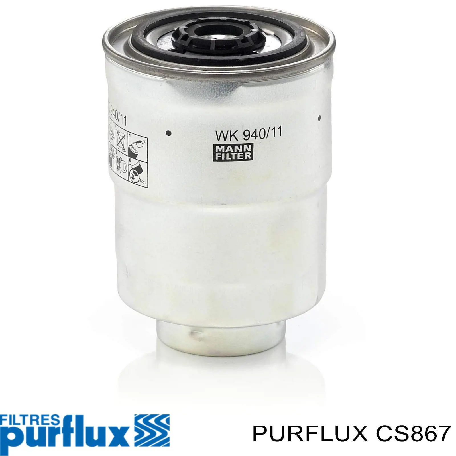 CS867 Purflux Фильтр топлива