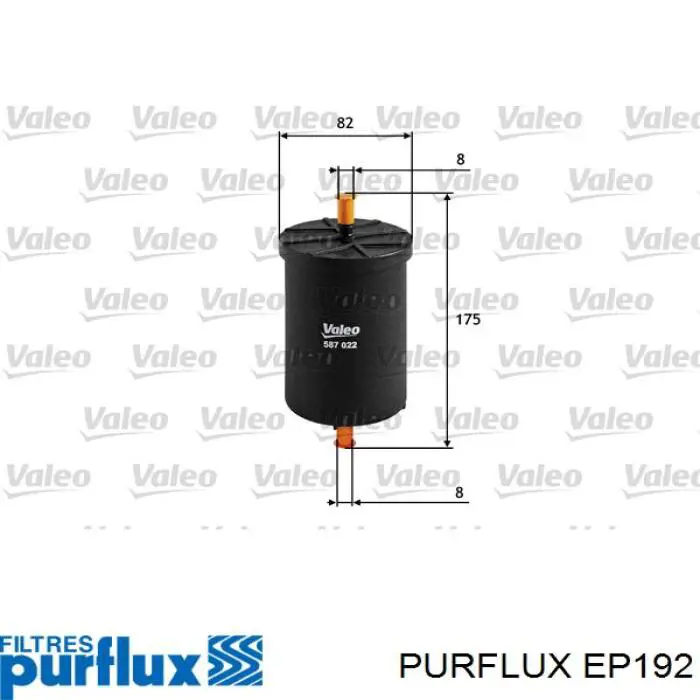 Фильтр тонкой очистки топлива Purflux EP192 цена, от 6.38 USD