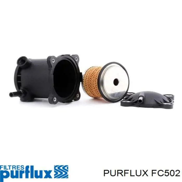 FC502 Purflux Крышка корпуса топливного фильтра