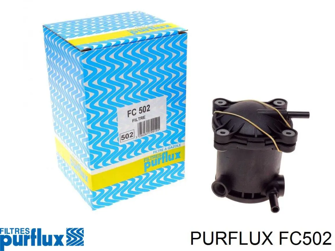 Кришка корпусу паливного фільтра FC502 Purflux
