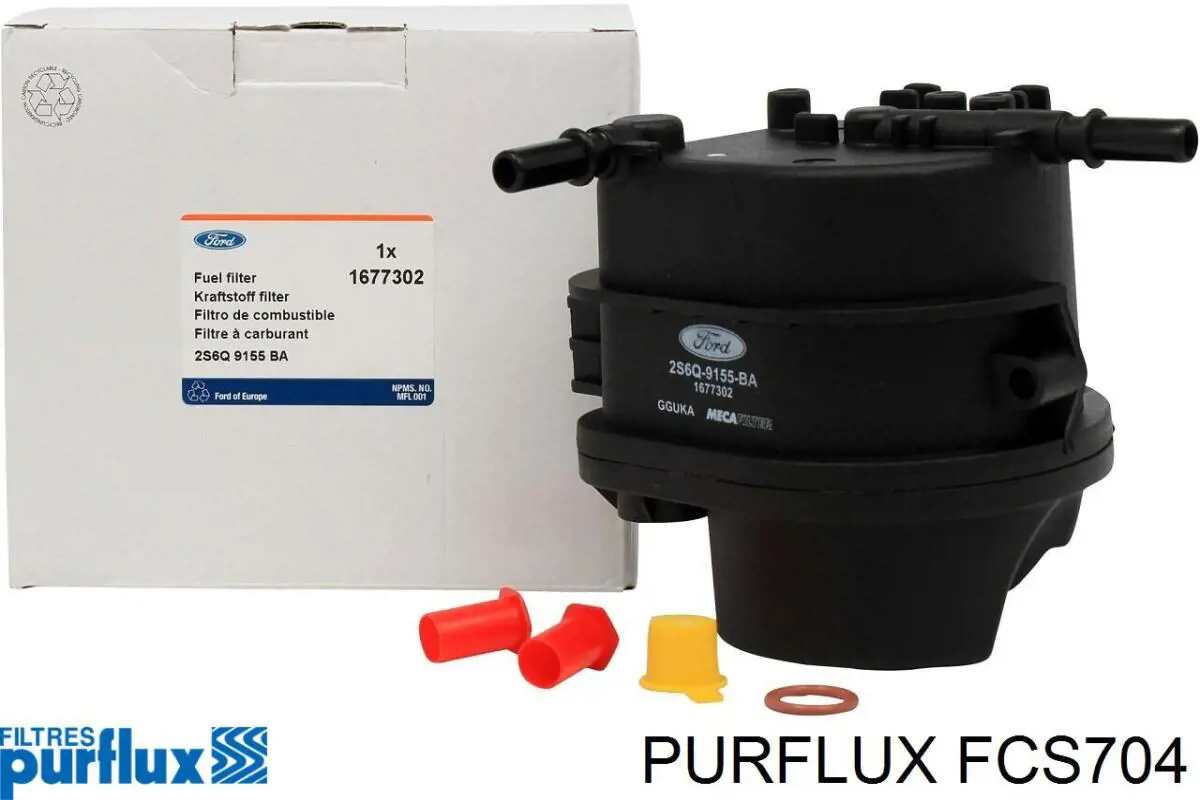 Купить FCS704 Purflux Фильтр-отстойник топлива грубой очистки