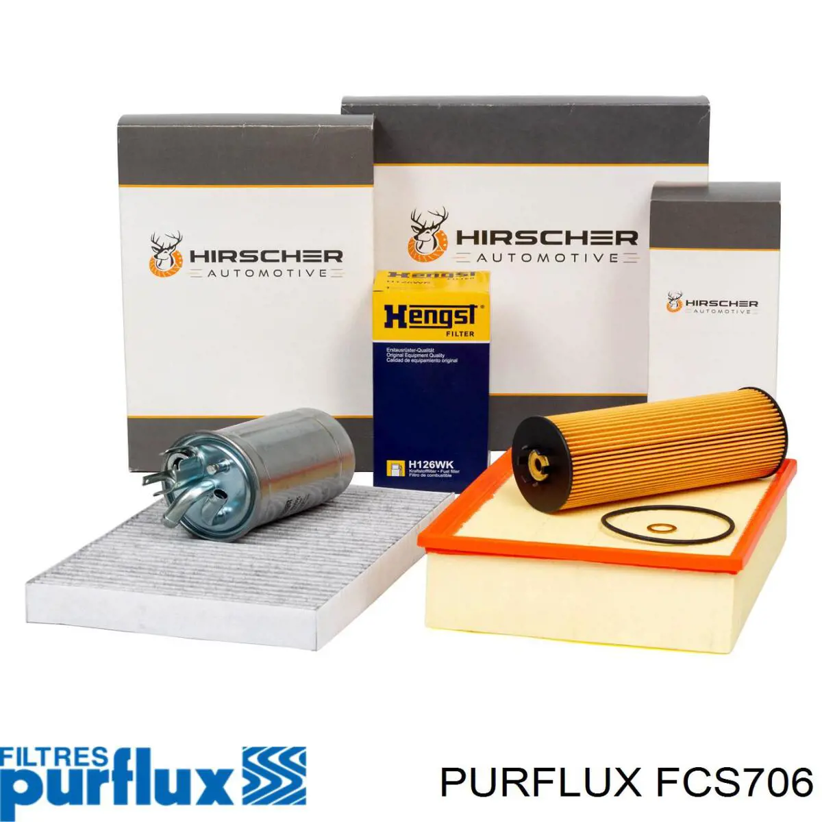 Топливный фильтр FCS706 Purflux