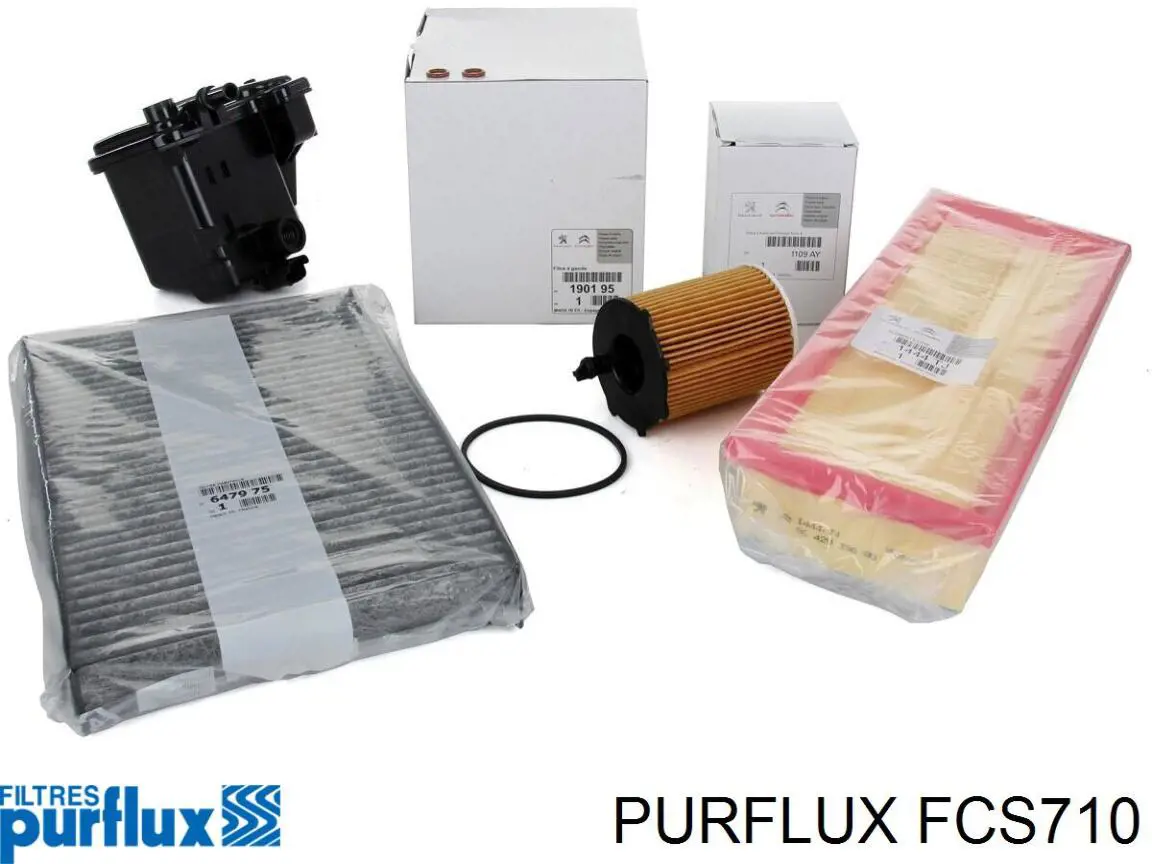 Фильтр тонкой очистки топлива Purflux FCS710 цена, от 26.26 USD