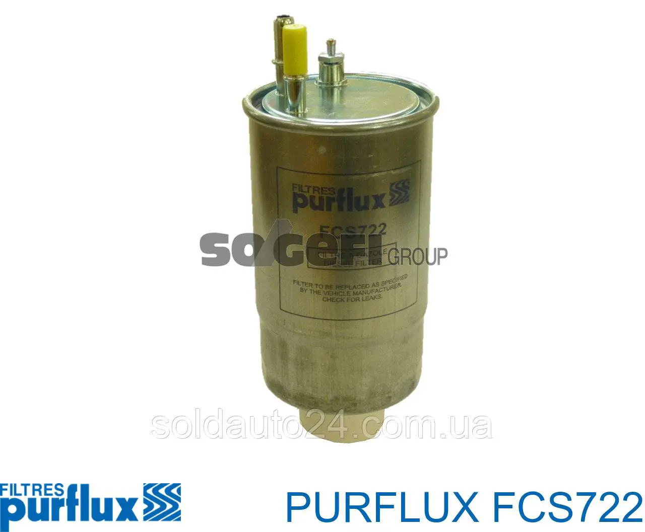 FCS722 Purflux топливный фильтр
