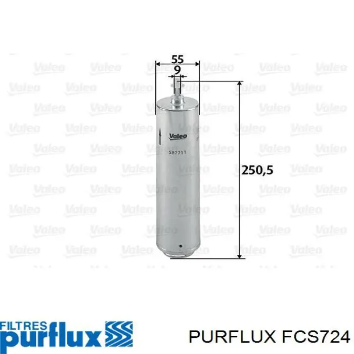 Filtro combustible FCS724 Purflux
