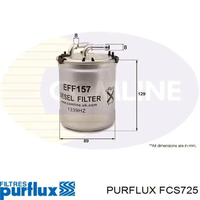FCS725 Purflux Фильтр топлива