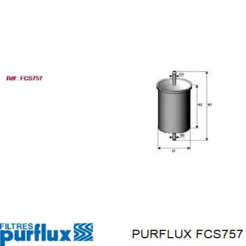 FCS757 Purflux топливный фильтр