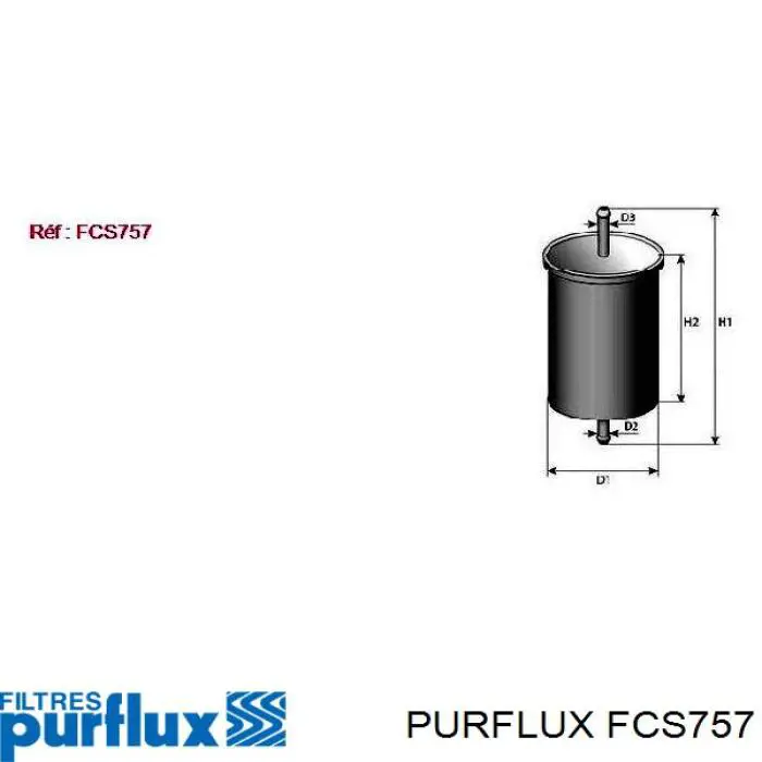 FCS757 Purflux Фильтр топлива
