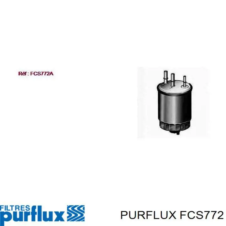Filtro combustible FCS772 Purflux
