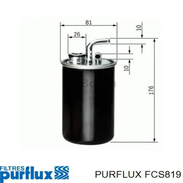 FCS819 Purflux топливный фильтр