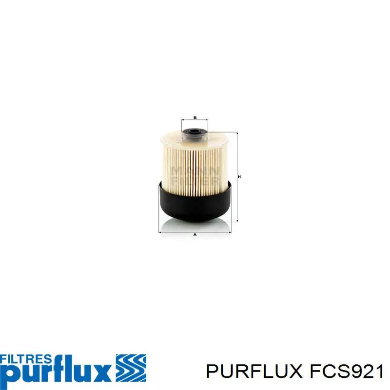 Корпус топливного фильтра Purflux FCS921 цена, от 49.88 USD