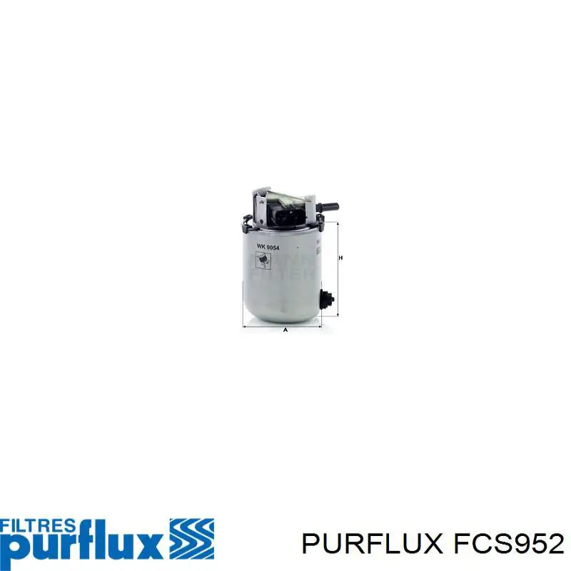 Filtro combustible FCS952 Purflux