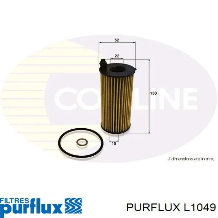 Фильтр очистки масла центробежный Purflux L1049 цена, от 16.71 USD