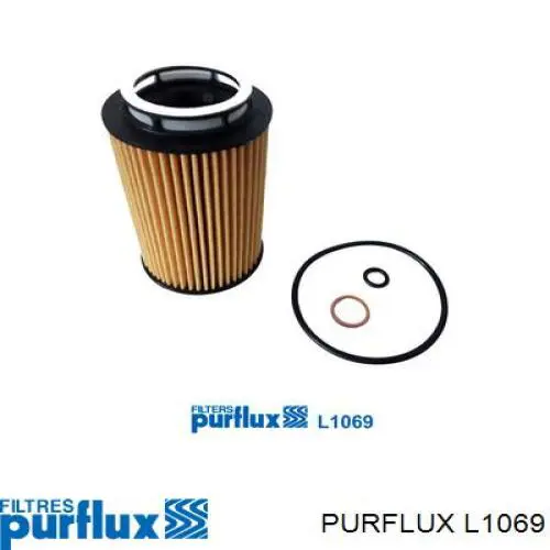 L1069 Purflux filtro de óleo