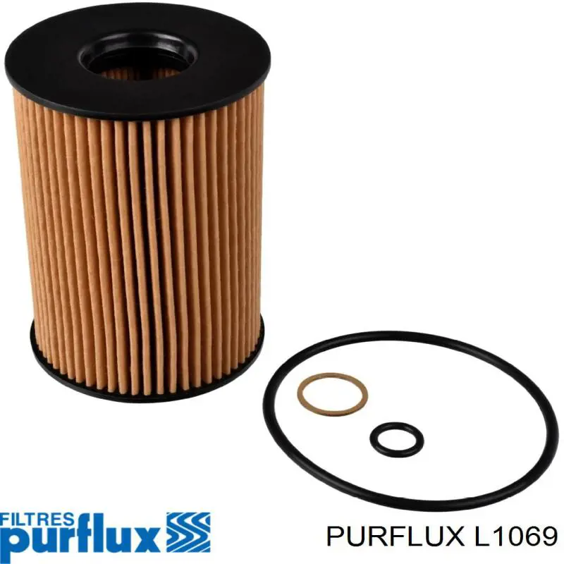 Filtro de aceite L1069 Purflux