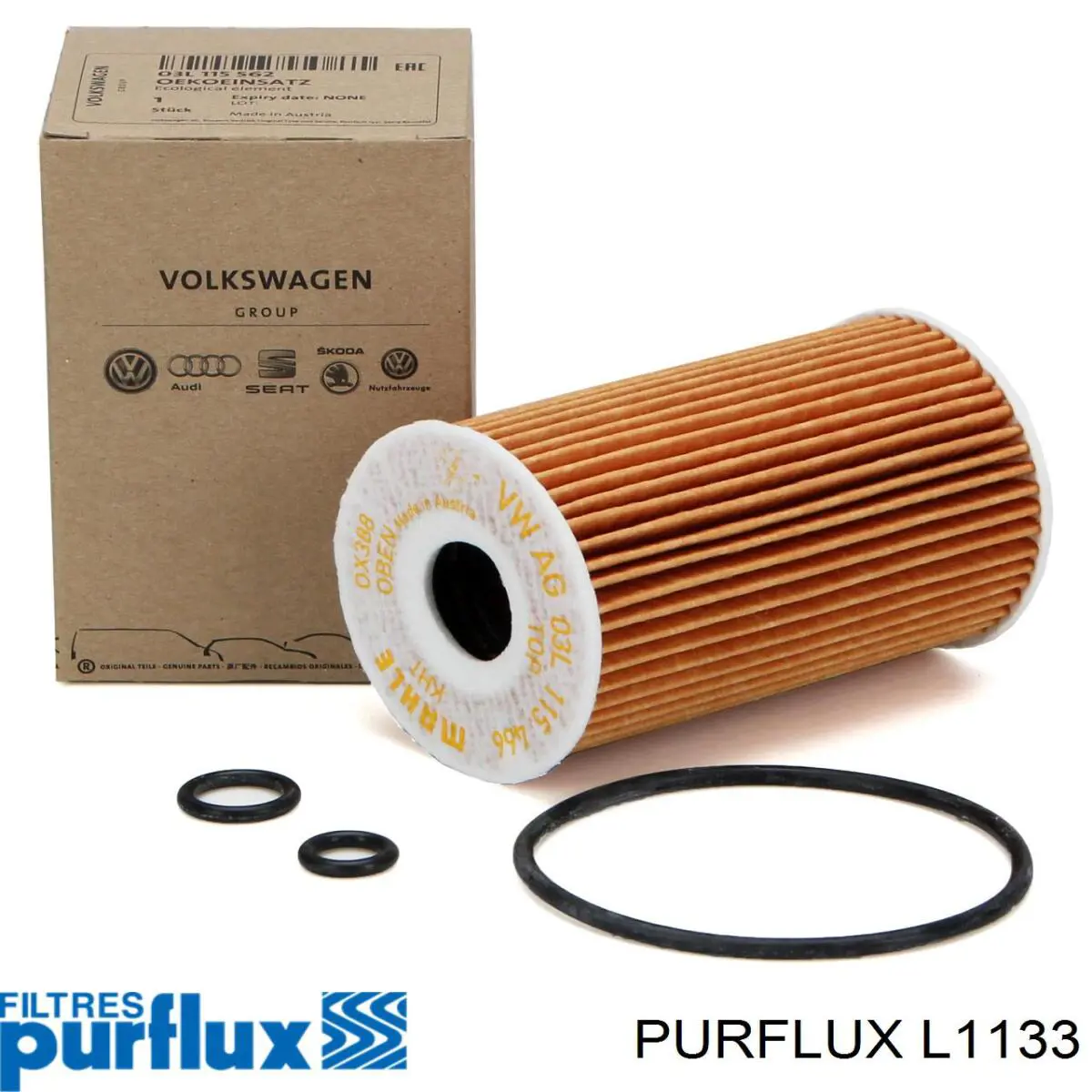 Фильтр масла Purflux L1133
