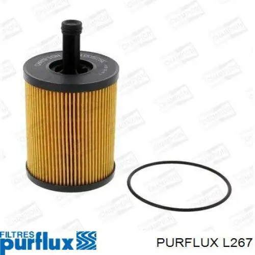 L267 Purflux Масляный фильтр двигателя