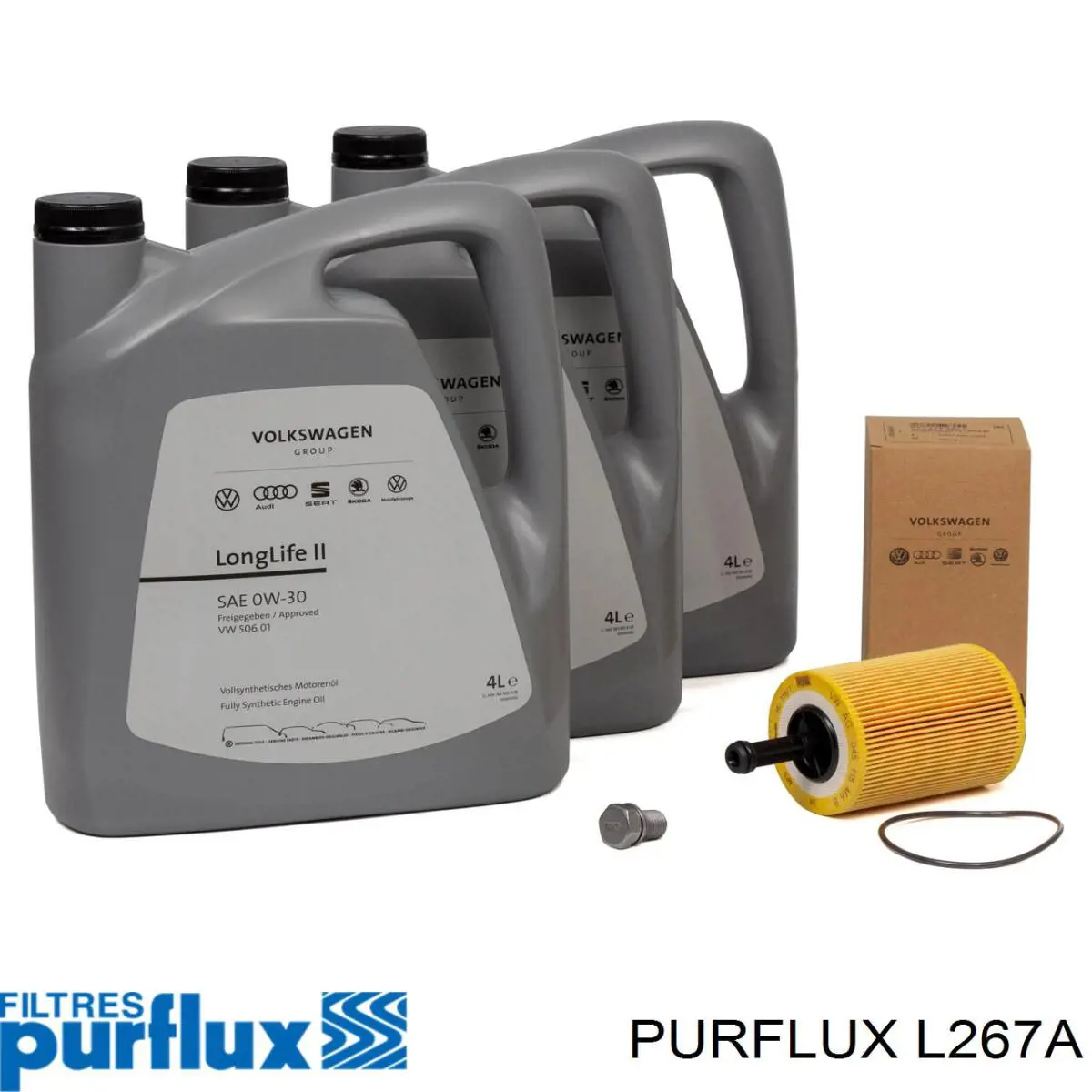 Масляный фильтр L267A Purflux
