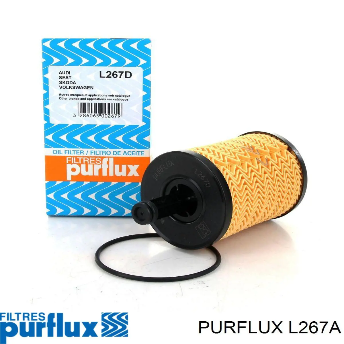 L267A Purflux масляный фильтр