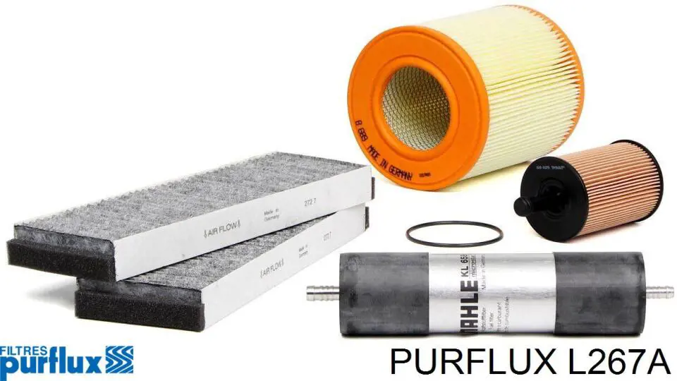Фильтр очистки масла центробежный Purflux L267A цена, от 5.04 USD